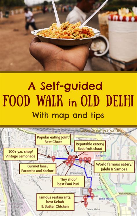 A Self Guided Food Walk In Old Delhi