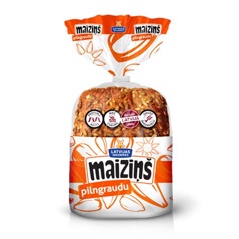 Цельнозерновой Maiziņš | Latvijas Maiznieks