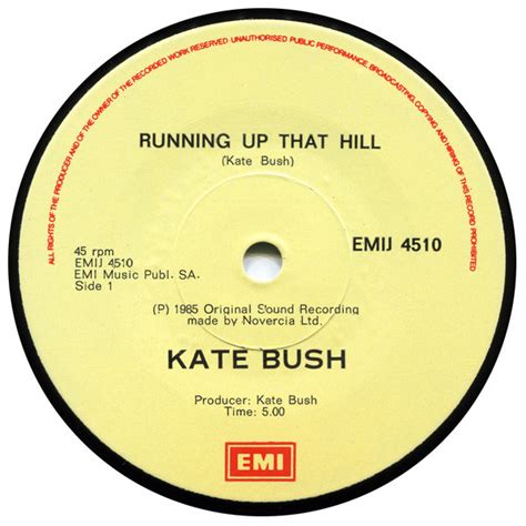 Kate Bush Running Up That Hill 1985 Vinyl Discogs