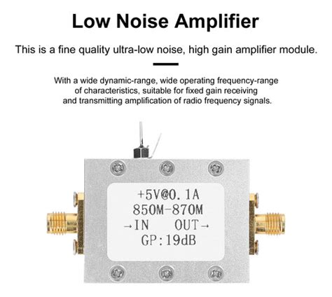 Amplificador De Se Al Rf Con M Dulo De Radioaficionado Cuotas Sin Inter S