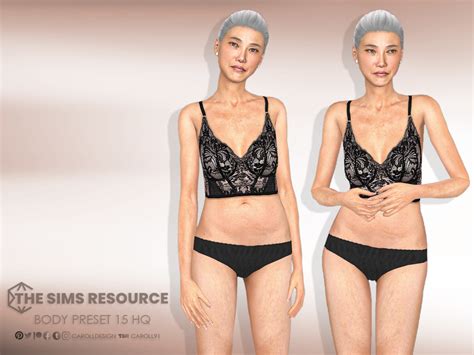 The Sims Resource Body Preset 15 Hq