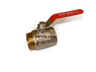 Кран муфтовый пол дюйма, цена — Prom.ua (ID#276053981)