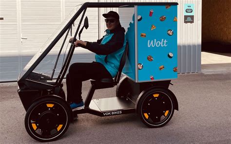 wheeled electric cargo bikes   replacing mail trucks
