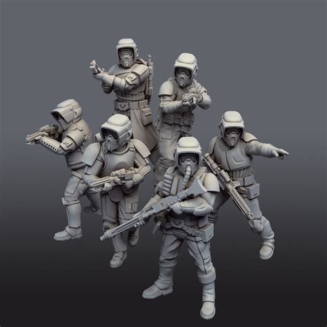 Star Wars Legion Stormtroopers Unit Expansion Proxy Ebay