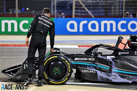 George Russell Mercedes Bahrain International Circuit 2023 Pre