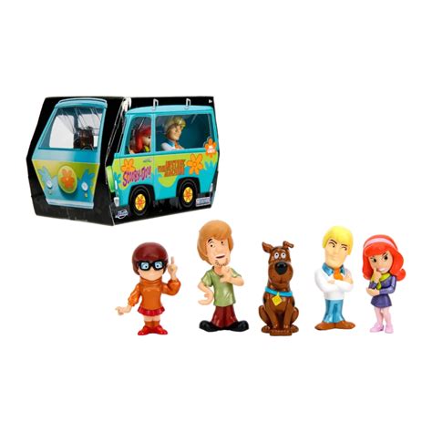 Scooby Doo Mystery Machine With Scooby Doo Gang 2 5 Figures Titan