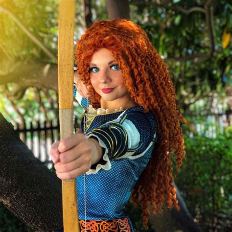 Merida Merida Cosplay Merida Face Character Party Princess Party