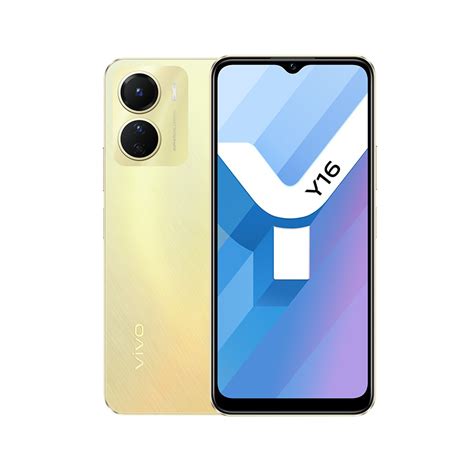 สมาร์ทโฟน vivo Y16 (4+64GB) Drizzling Gold