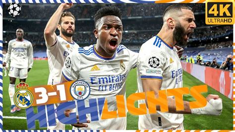 Football Highlights : Real Madrid vs Man city 3-1| UEFA Champions ...