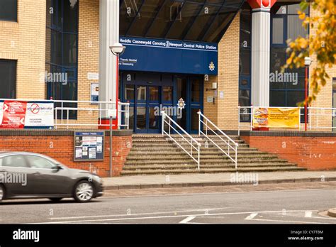 Newport Central Police Station Cardiff Road Newport Wales Uk Europe