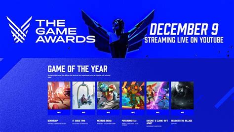 The Game Awards 2021 cuáles son todos los nominados a Juego del Año