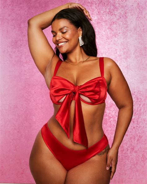 Swoon Over The Adore Me Holiday Lingerie Collection And Yes It Includes Plus Sizes The Curvy