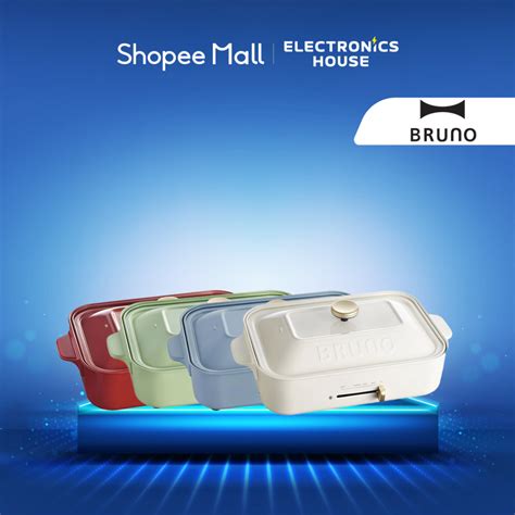 BRUNO Compact Hot Plate Compact Size Shopee Singapore