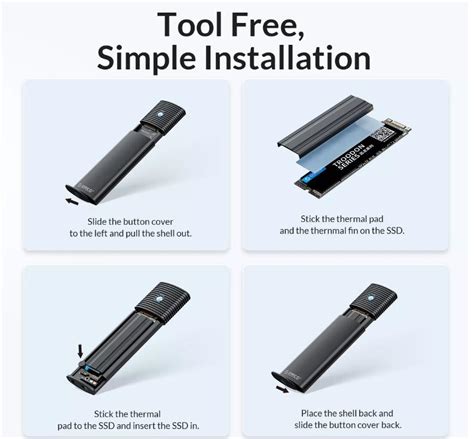 Hộp đựng ổ cứng SSD M2, SSD M2 NVMe - Case Ổ Cứng- Hộp Đựng HDD Box ...