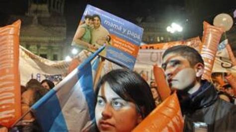 Argentina Same Sex Marriage Goes To Vote CBC News