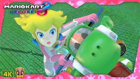 Mario Kart 8 Deluxe DLC ⁴ᴷ Turnip Cup 200cc 3 Star Rank Peach