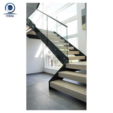 Floating Glass Stairs Tesia Industry Customized Glass Staircase Outdoor ...