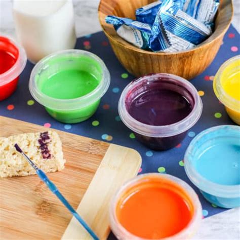 Edible Paint Recipe for Fun Food Art! | Little Bins for Little Hands