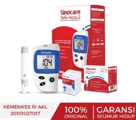 Jual Sinocare Safe Accu Alat Cek Gula Darah Di Seller Medicalogy