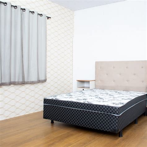 Cama Box Casal Colch O Conjugado Sobel D X X Cm Semi