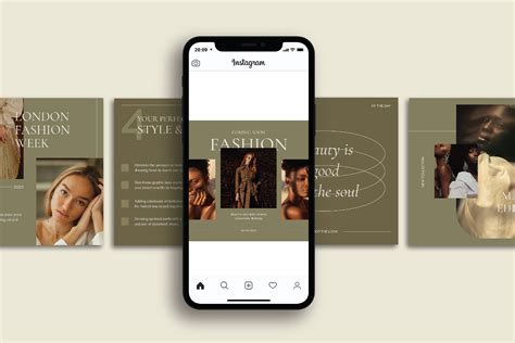 Instagram Template Aesthetic :: Behance