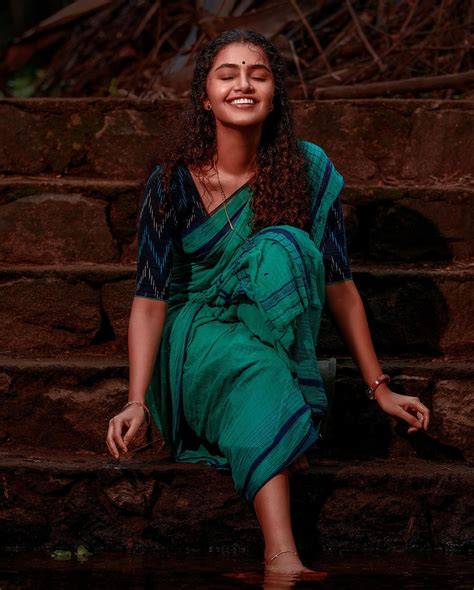 Anupama Parameswaran Hot Wet Saree Stills From Siren Movie Glamsundari In