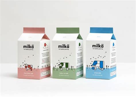 Milk Carton Packaging | 디자인 웹, 아이디어, 포장 디자인