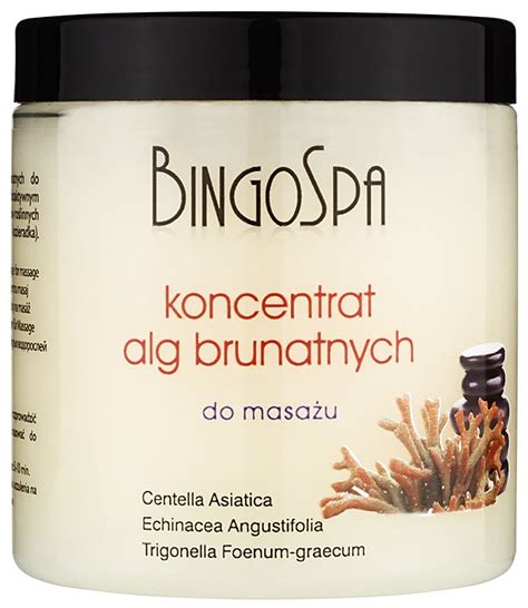 Bingospa Algae Massage Concentrate With Brown Algae Notino Co Uk