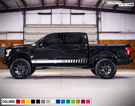 2x Stripes Decal Sticker Graphic Compatible With Ford F150 Series 2009