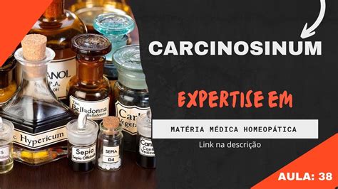 Matéria Médica Homeopática Carcinosinum Youtube