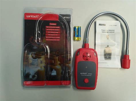 Детектор утечки фреона (газоанализатор) (10 ~ 1000 ppm) WINTACT WT8827 ...