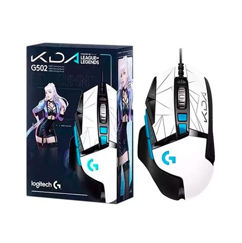 MOUSE GAMER LOGITECH G502 HERO KDA USB / RGB - BRANCO - Triax Express
