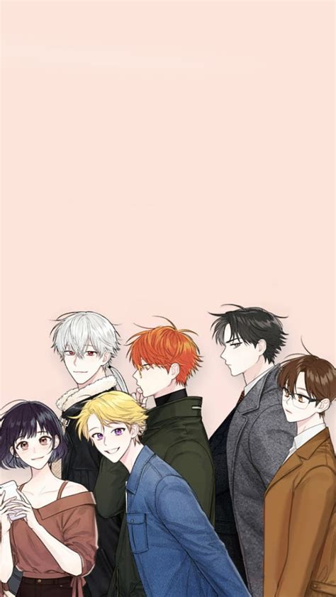 Mystic Messenger Jaehee Jumin Luciel Seven Webtoon Yoosung Zen