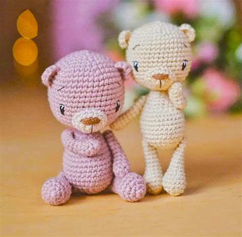 Patr N Gratis Llavero Osito Amigurumi Paso A Paso