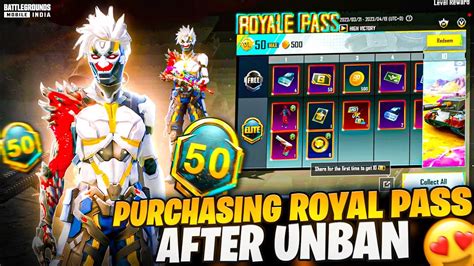 PURCHASING ROYAL PASS AFTER UNBAN BGMI RP LION EDACTION YouTube