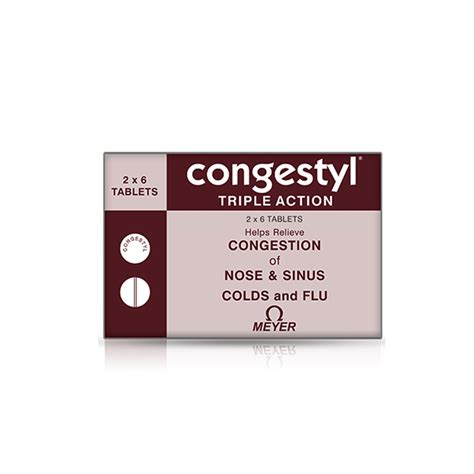 Congestyl Tripple Action 2x 6 Tables – PharmacyPlus
