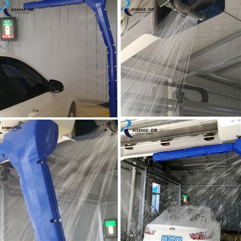 China Single Arm 360 Touchless Car Wash Machine With Drying System