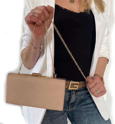 Torebka Wizytowa Nude Torebki Największy wybór torebek Allegro pl