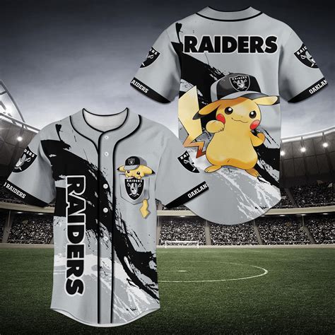 801 Oakland Raiders Nfl Baseball Jersey Shirt Hearthtops Store