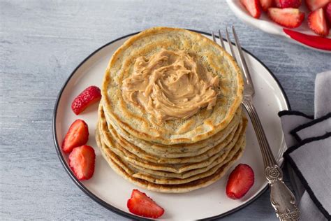 Esponjosos Hot Cakes De Avena Con Crema De Cacahuate Una Receta Rica En Prote Na