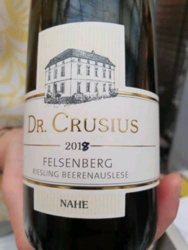 Dr Crusius Felsenberg Riesling Beerenauslese Vivino US