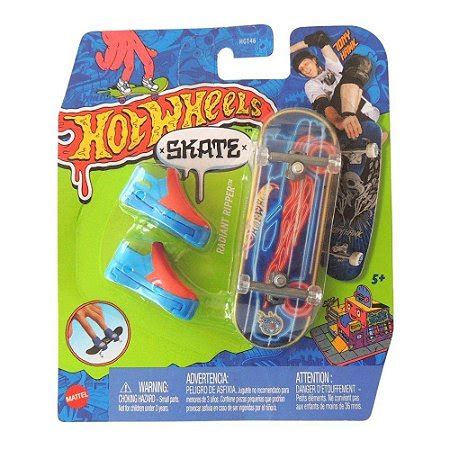 Skate De Dedo Hot Wheels T Nis Sortido Hgt Mattel Real Brinquedos