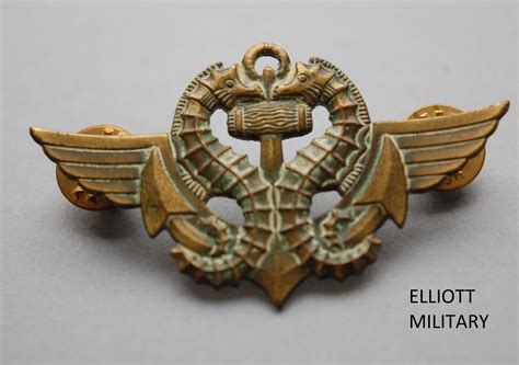 French Combat Swimmers Training Centre Badge Elliott Military