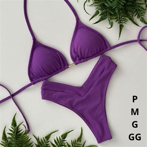 Biqu Ni Hot Pants Top Calcinha Cintura Alta Elo