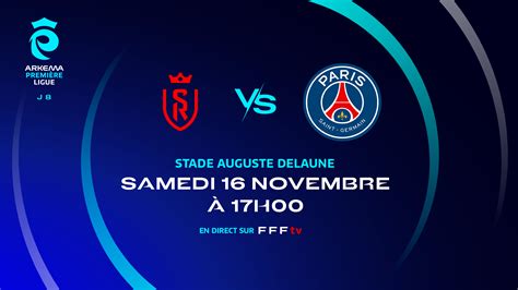 J8 I Stade de Reims vs Paris SG en direct 16H45 I ARKEMA Première