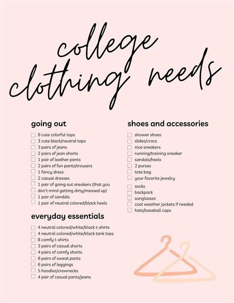 College needs, college essentials, college packing list, college ...