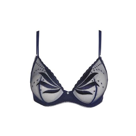 Marie Jo Etoile Sapphire Blue Soutien Gorge D Collet Plongeant Lingerie Ka Tour De