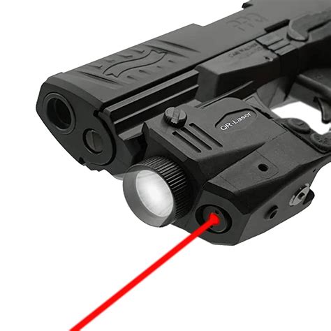 Red Dot Laser Gun Led Light Combo Lanterna T Tica Recarreg Vel