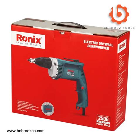 پیچ گوشتی برقی صنعتی 600 وات رونیکس مدل 2506 - ابزار یراق بهروز