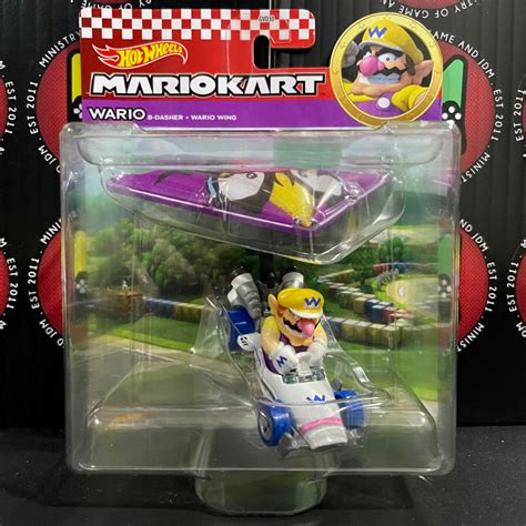 Original Hot Wheels Mariokart Wario B Dasher Wario Wing Shopee Malaysia